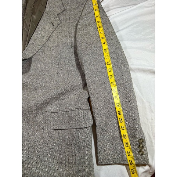 Bernard Altmann Couture Men’s 100% Silk Sport Coat Blazer Jacket 44R - Picture 11 of 11